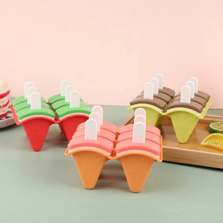 Silicone Popsicle Mold with Cover