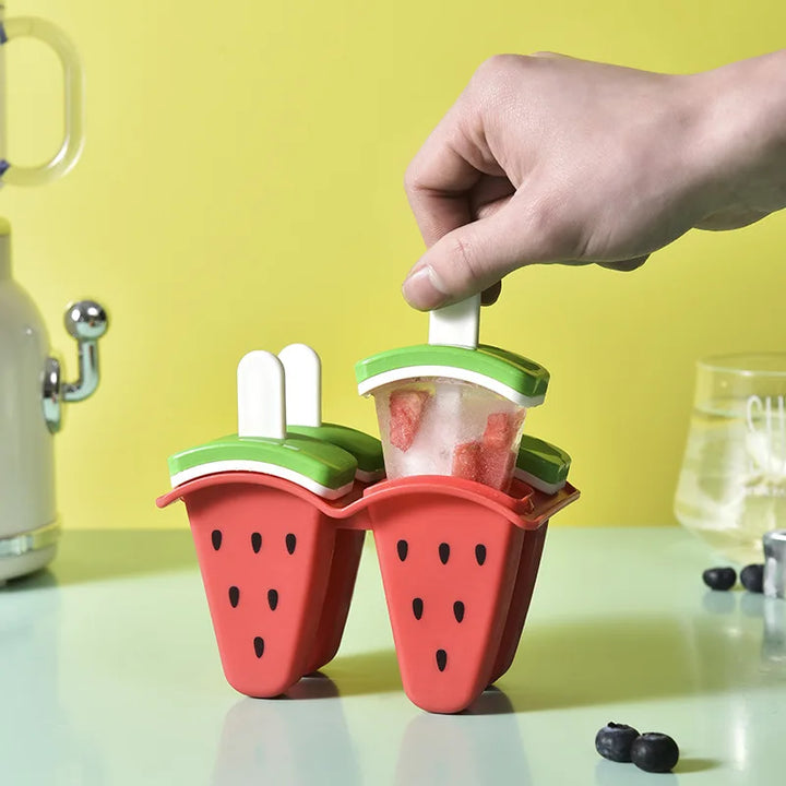 Silicone Popsicle Mold with Cover