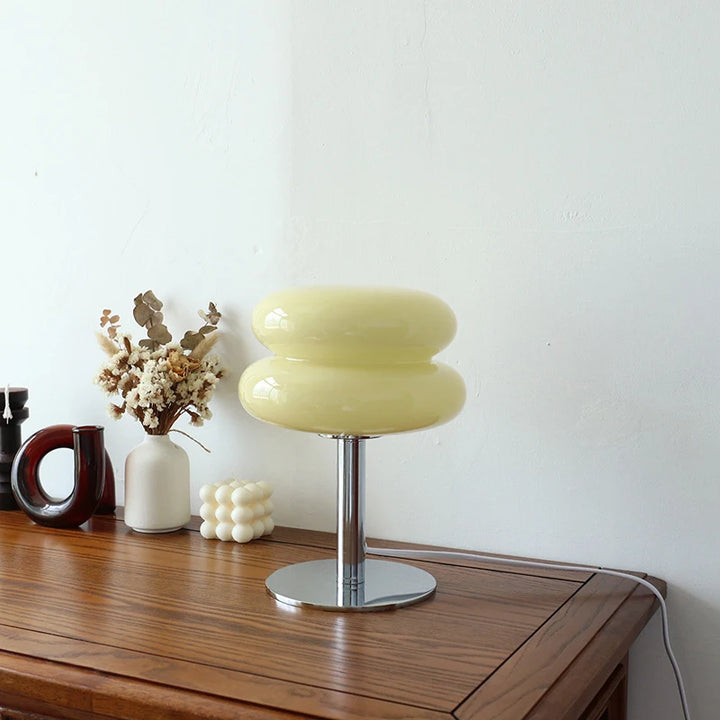 Glass Table Lamp - Dimmable 3-Color