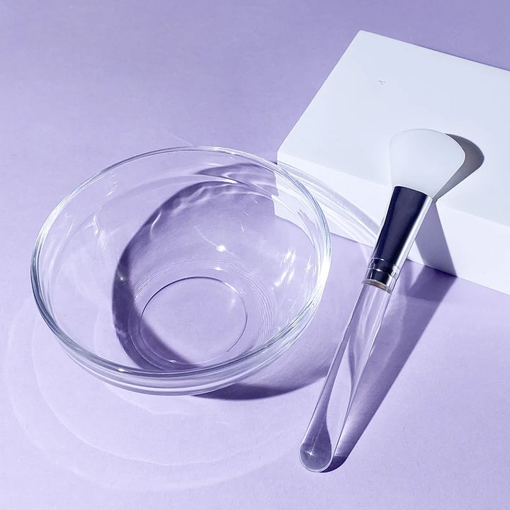 DIY Face Mask Mixing Kit - Bowl, Rod, Spoon, Brushes