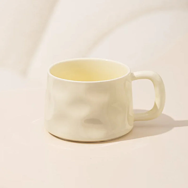 Ceramic Mug with Saucer