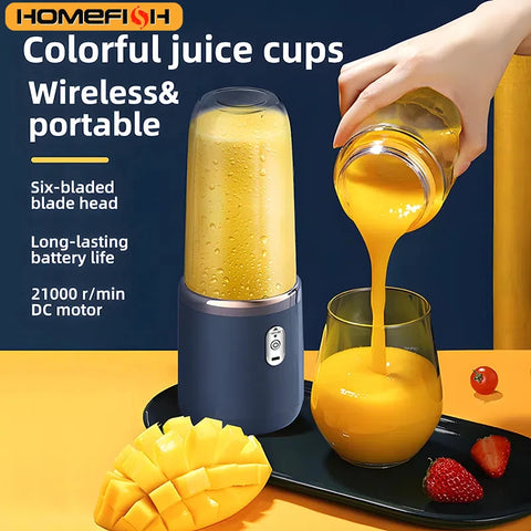 Portable 400ml USB Electric Juicer Blender