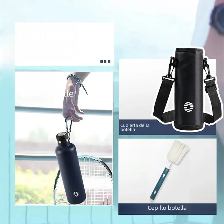 Stainless Steel Insulated Sports Bottle 750ml - 1000ml