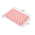 Round Ice Cube Tray with Lid