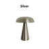 Mushroom LED Touch Dimmable Rechargeable Table Lamp