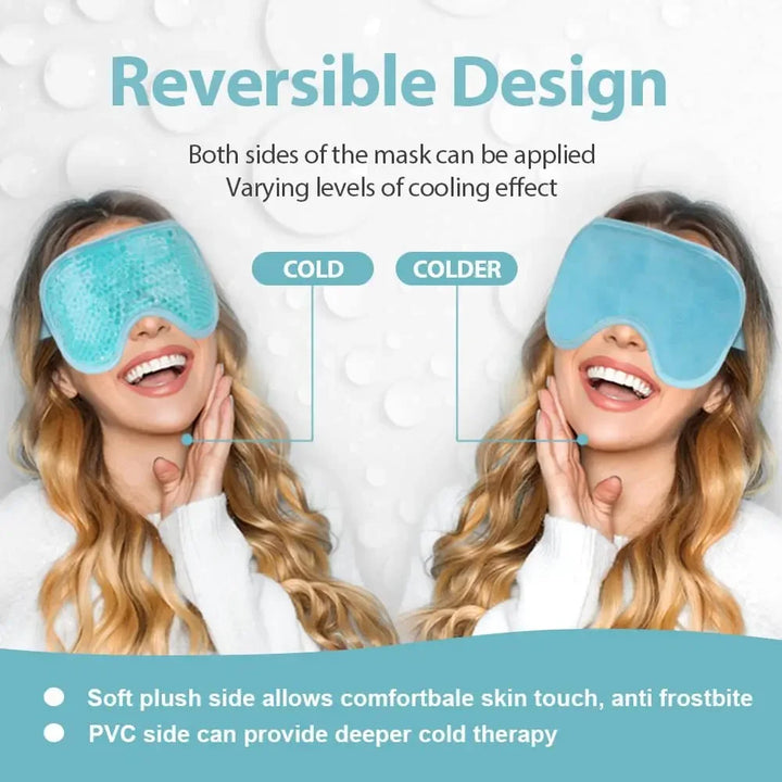 Reusable Hot Cold Gel Face & Eye Mask