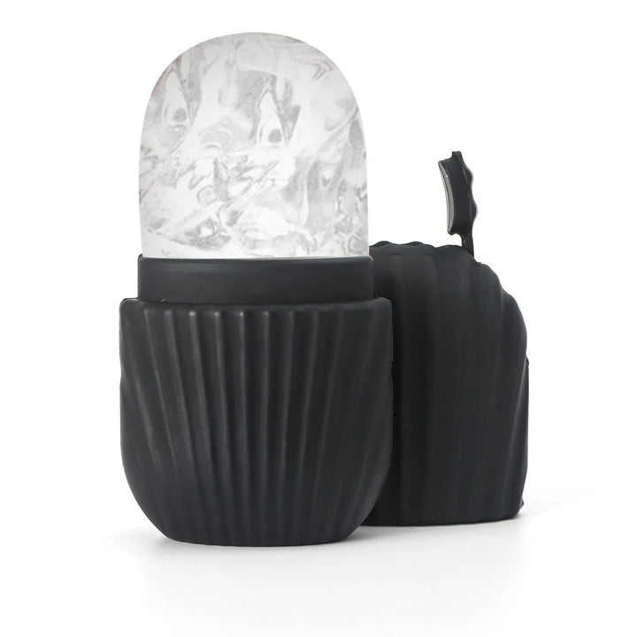 Stainless Steel Ice Face Roller & Gua Sha Board Set
