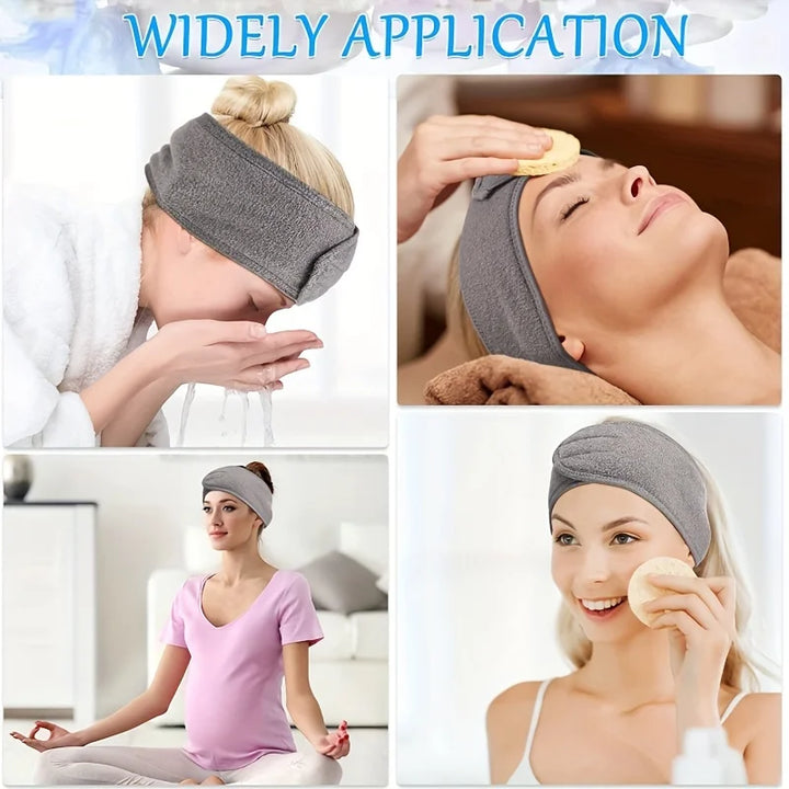 Women's Adjustable Wide Sports & Makeup Headband