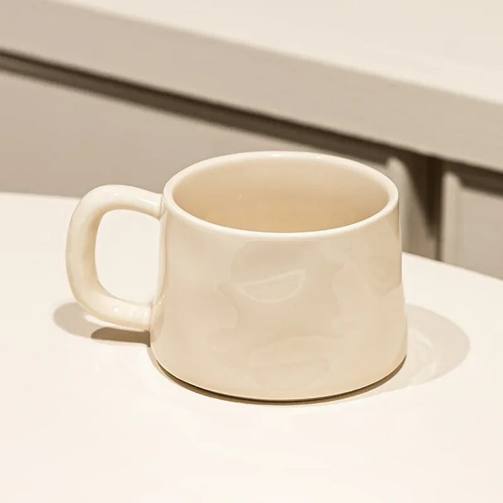 Ceramic Mug with Saucer