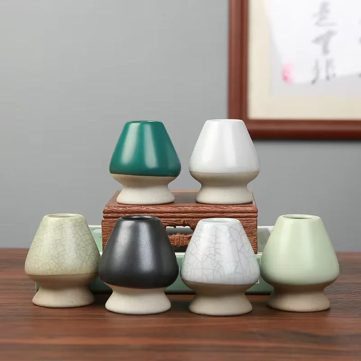 Ceramic Matcha Whisk Holder Stand
