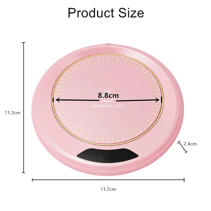 USB Thermostatic 3-Speed Heating Coaster