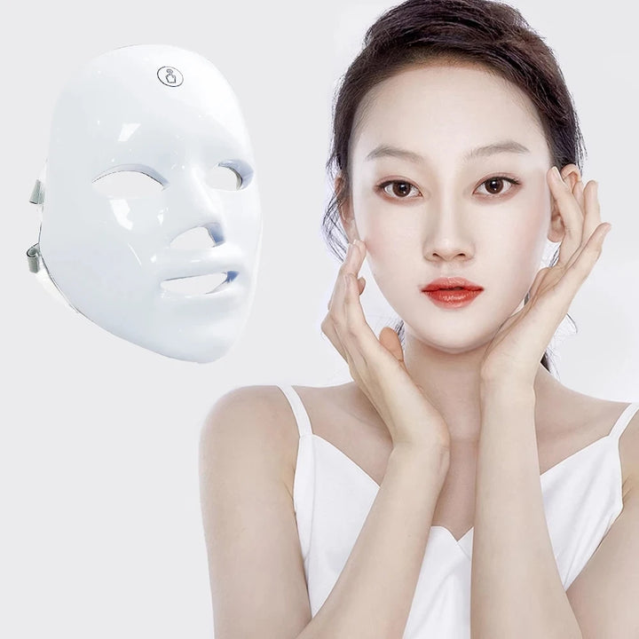 7 Colors LED Photon Therapy Facial Mask
