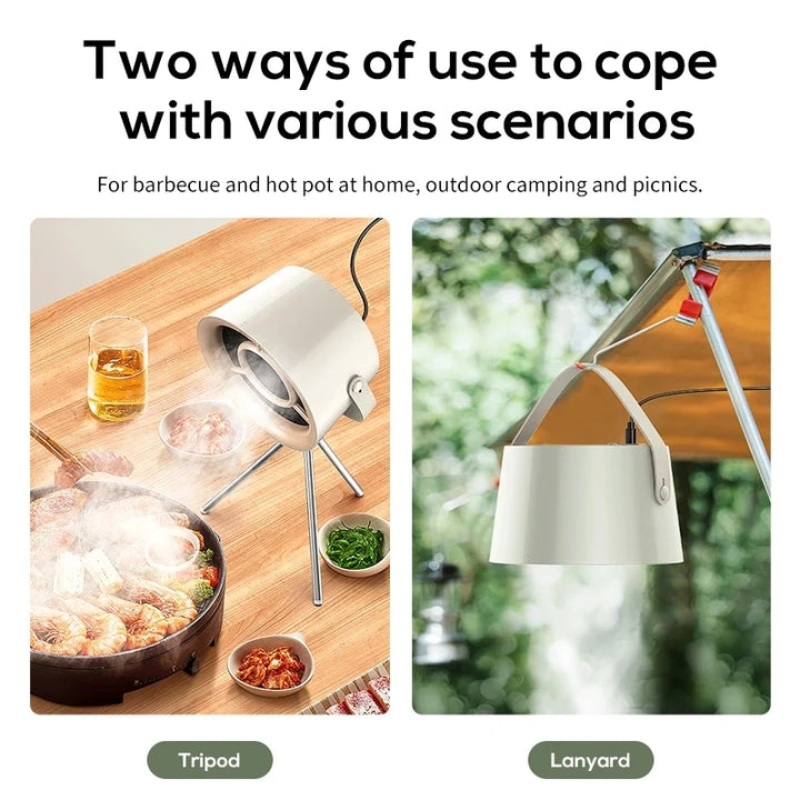 Portable USB Desktop Cooking Smoke Extractor