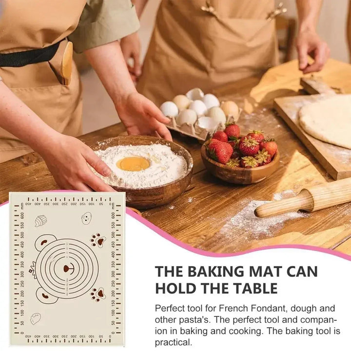 70x50cm Silicone Kneading & Baking Mat