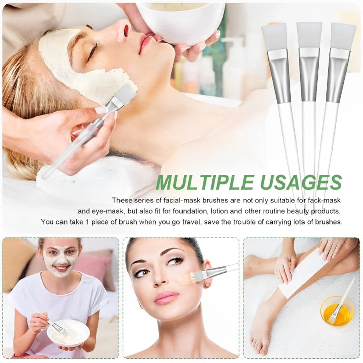 DIY Face Mask Mixing Kit - Bowl, Rod, Spoon, Brushes
