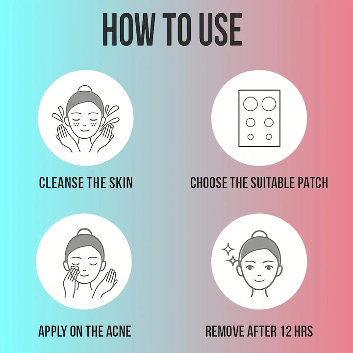 432 Colorful Star-Shaped PE Pimple Patches