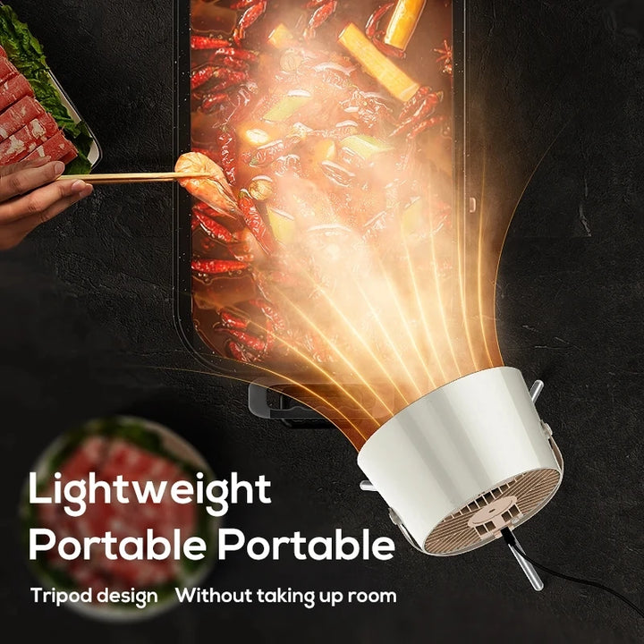 Portable USB Desktop Cooking Smoke Extractor