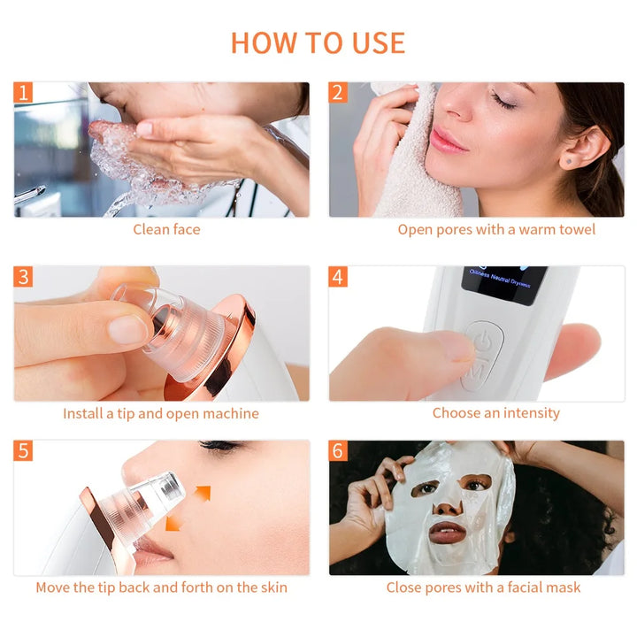 Facial Vacuum Blackhead & Pore Cleaner