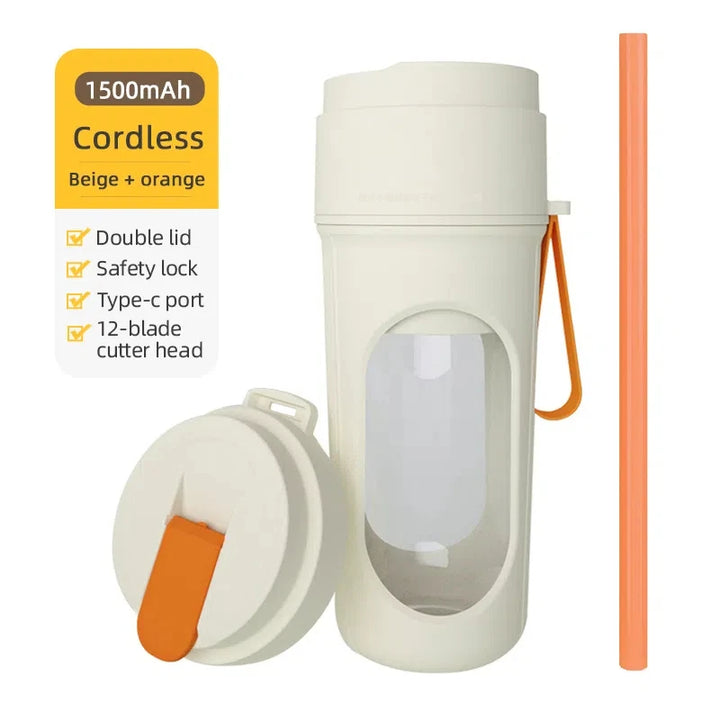Portable 400ml USB Electric Juicer Blender