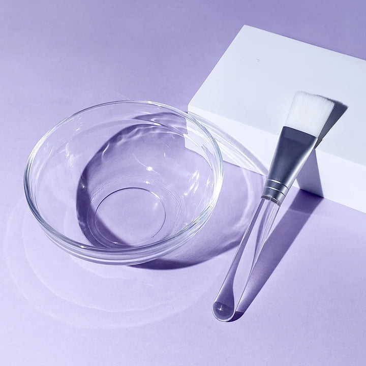 DIY Face Mask Mixing Kit - Bowl, Rod, Spoon, Brushes