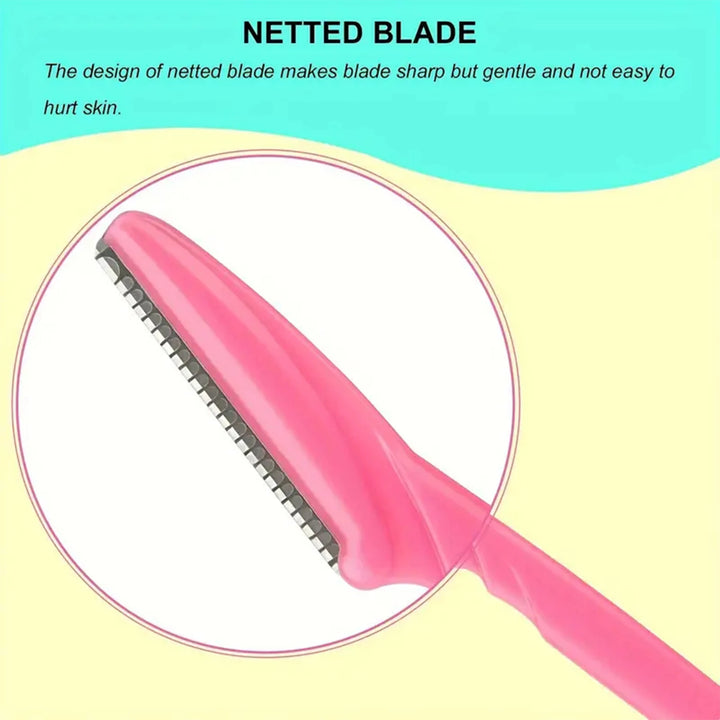 Eyebrow & Face Razor with Protective Cover