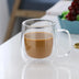 Double Wall Borosilicate Glass Mug