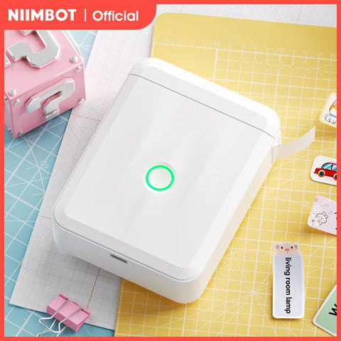 NIIMBOT D110 Portable Thermal Label Printer with Tape