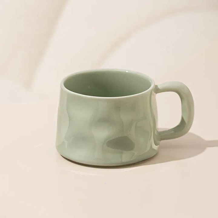 Ceramic Mug with Saucer