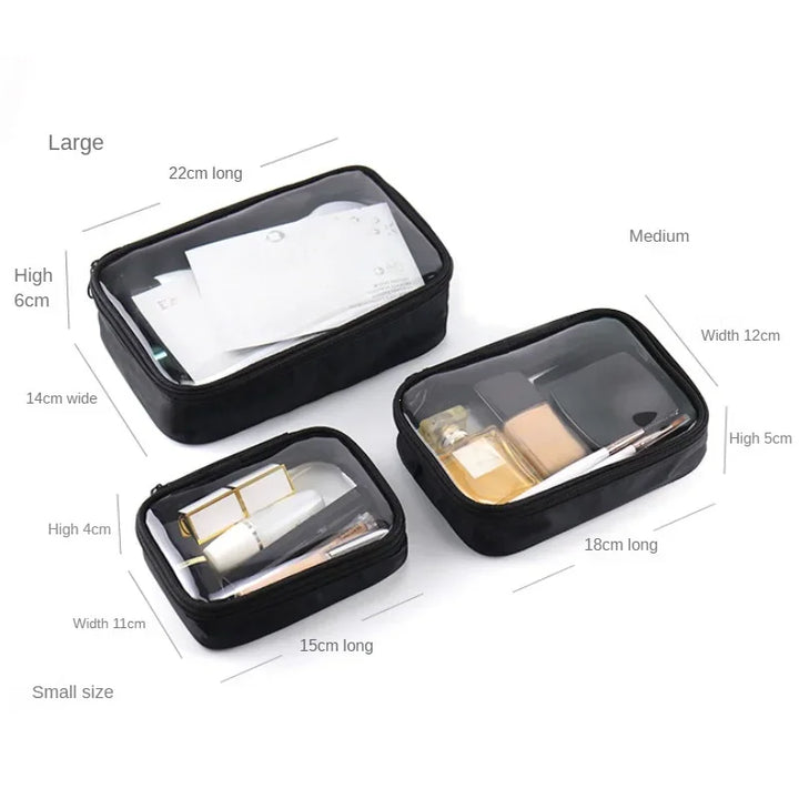Clear PVC Waterproof Travel Organizer Bag