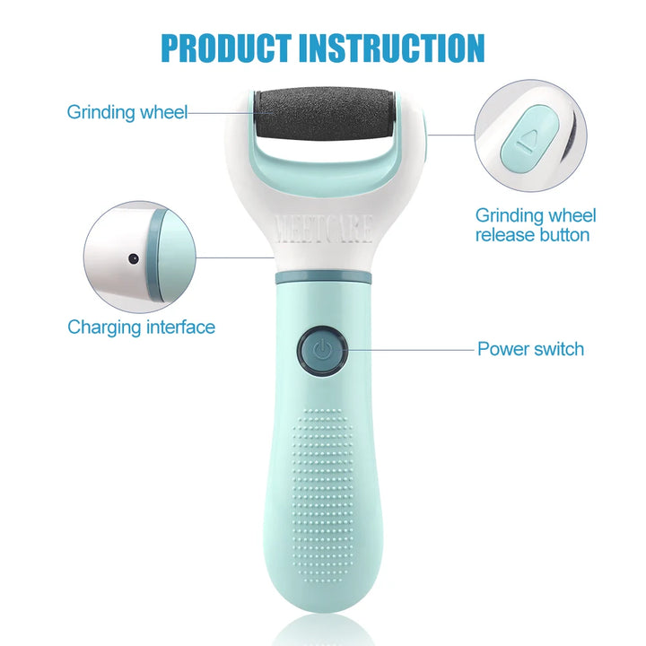 Waterproof Electric Foot Callus Remover