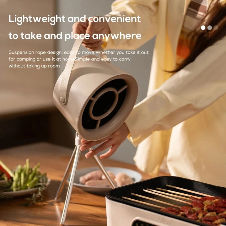 Portable USB Desktop Cooking Smoke Extractor