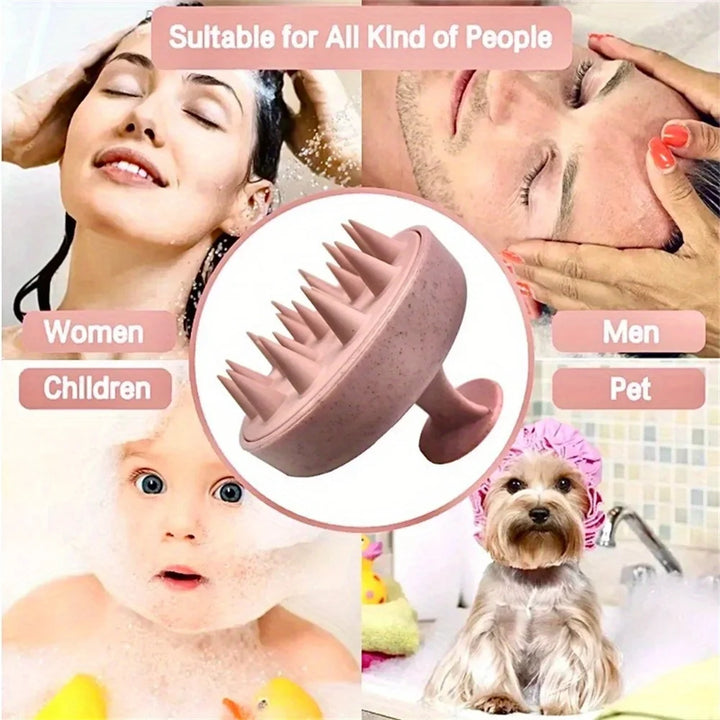 Silicone Scalp & Body Massage Brush